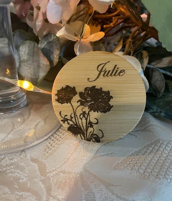 Décapsuleurs motif pivoine